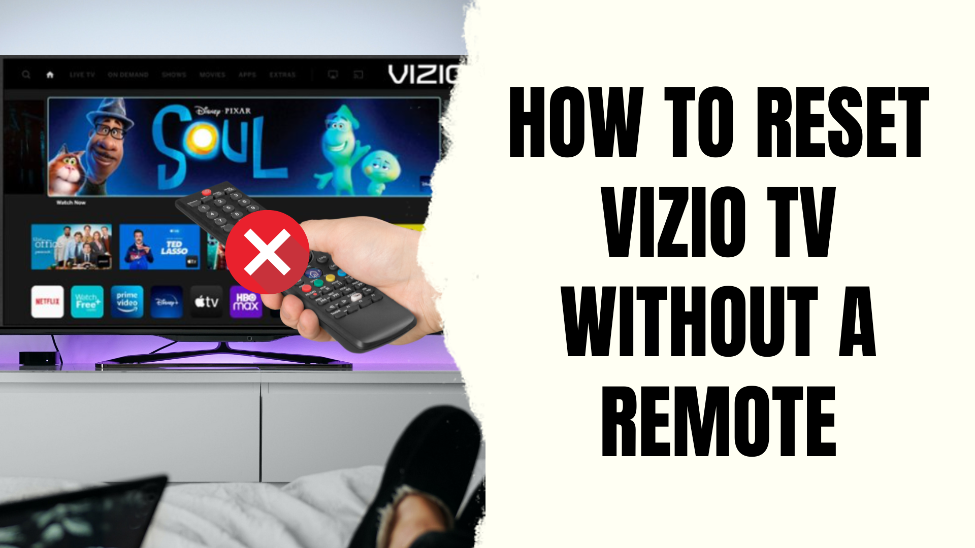 How to Reset Vizio TV Without Remote (4 QUICK Fixes) [2023] Smart