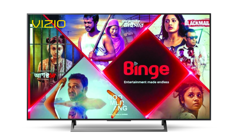 how to get binge on vizio smart tv